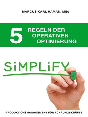 cover image of 5 Regeln der operativen Optimierung